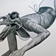 Illustration for article titled Paleontological pin-up girls have dinosaur skulls for heads